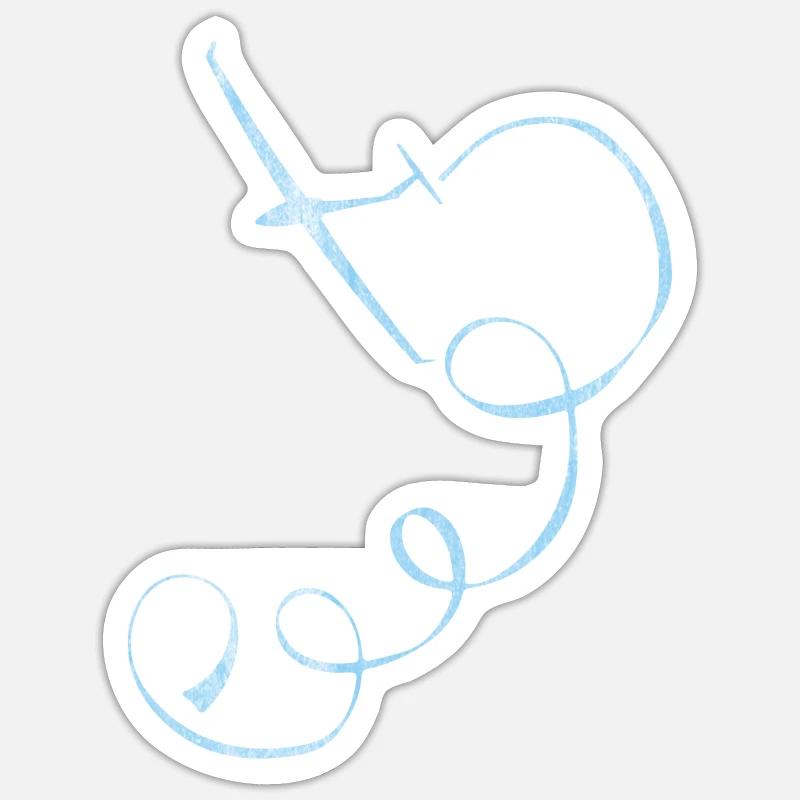 Sticker Größe S (10 x 10 cm) - 