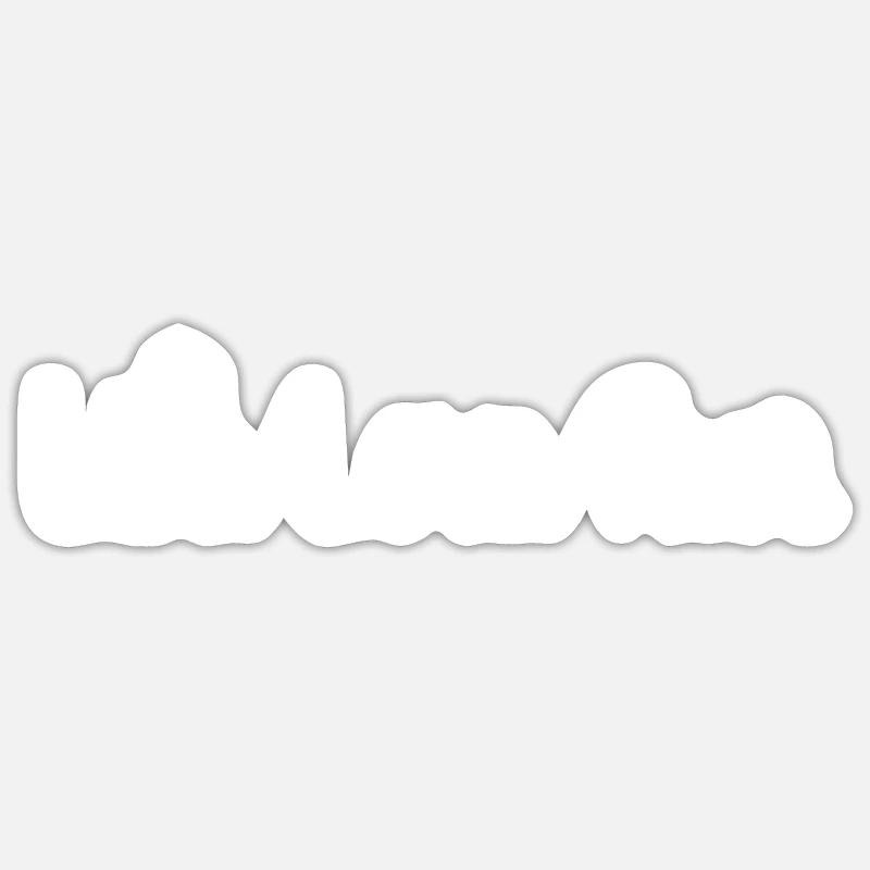 Run Run Marathon Running Runner Jogging Gift Sticker size S (10 x 10 cm)