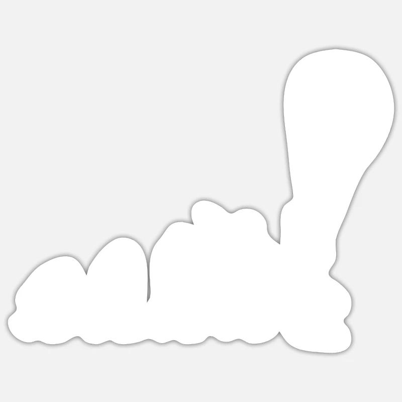 Kitesurfen Evolution Sticker Größe S (10 x 10 cm)