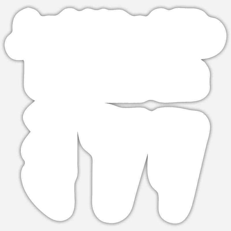 Sticker Größe S (10 x 10 cm) - 