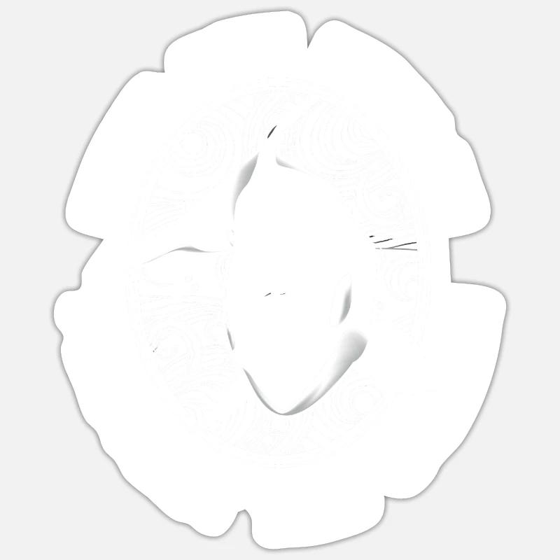 Orca - Sticker size S (10 x 10 cm) - white matte