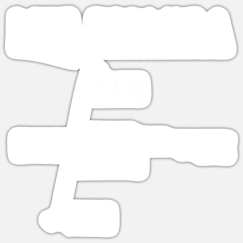 Sticker Größe S (10 x 10 cm) -
