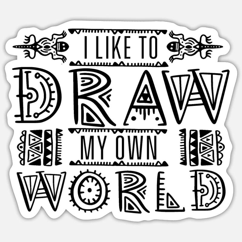 Sticker size S (10 x 10 cm) - 