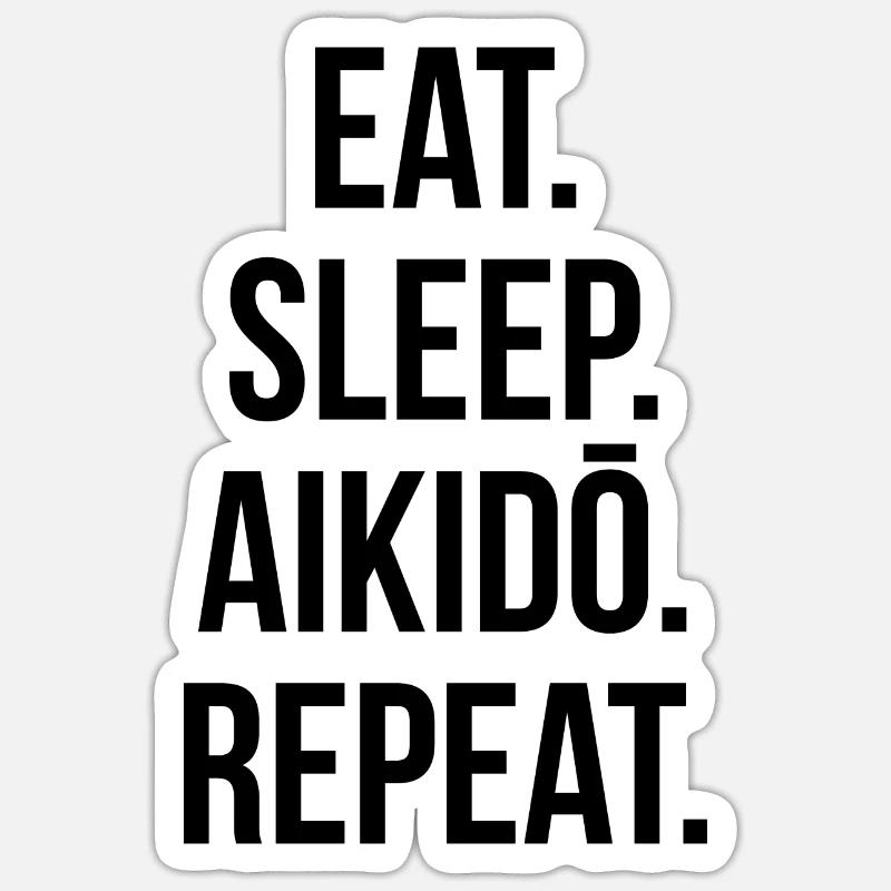 Aikido Sticker størrelse S (10 x 10 cm)