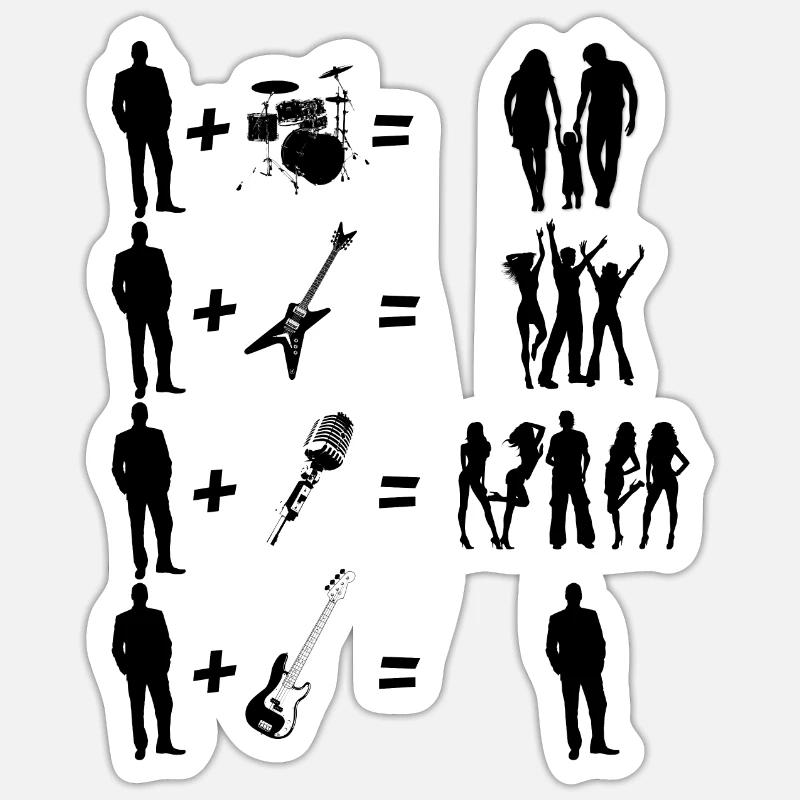 Sticker Größe S (10 x 10 cm) - 