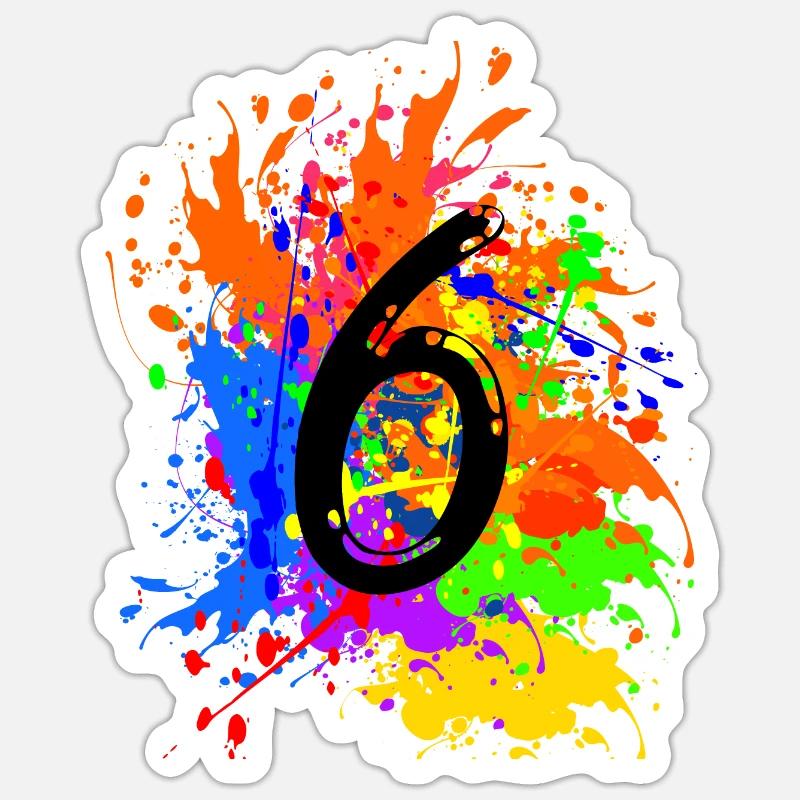 Sticker Größe S (10 x 10 cm) - 