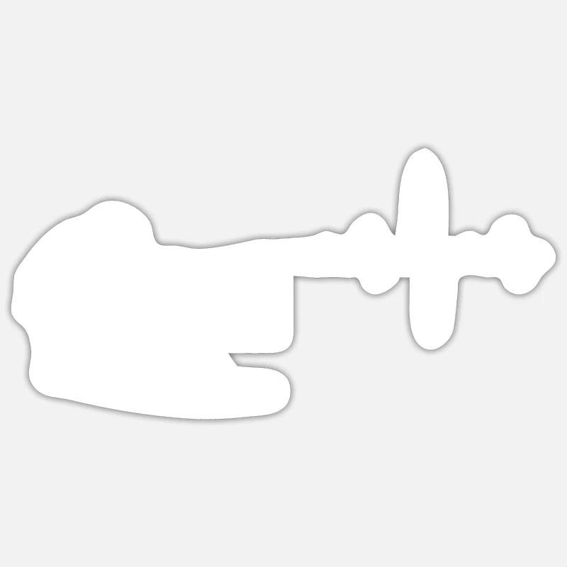 Wakeboard pulse Sticker size S (10 x 10 cm)