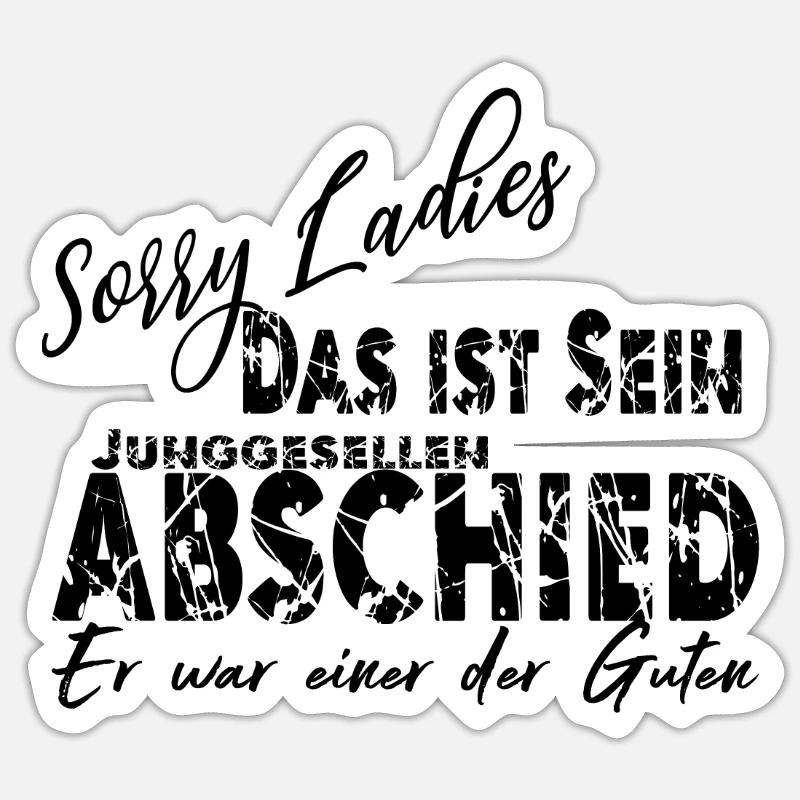 Sticker Größe S (10 x 10 cm) - 