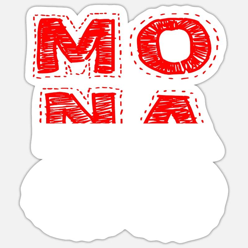 monaco Sticker size S (10 x 10 cm)
