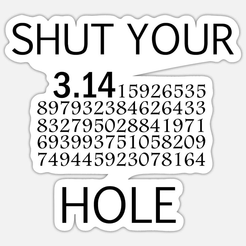 Sticker size S (10 x 10 cm) - 