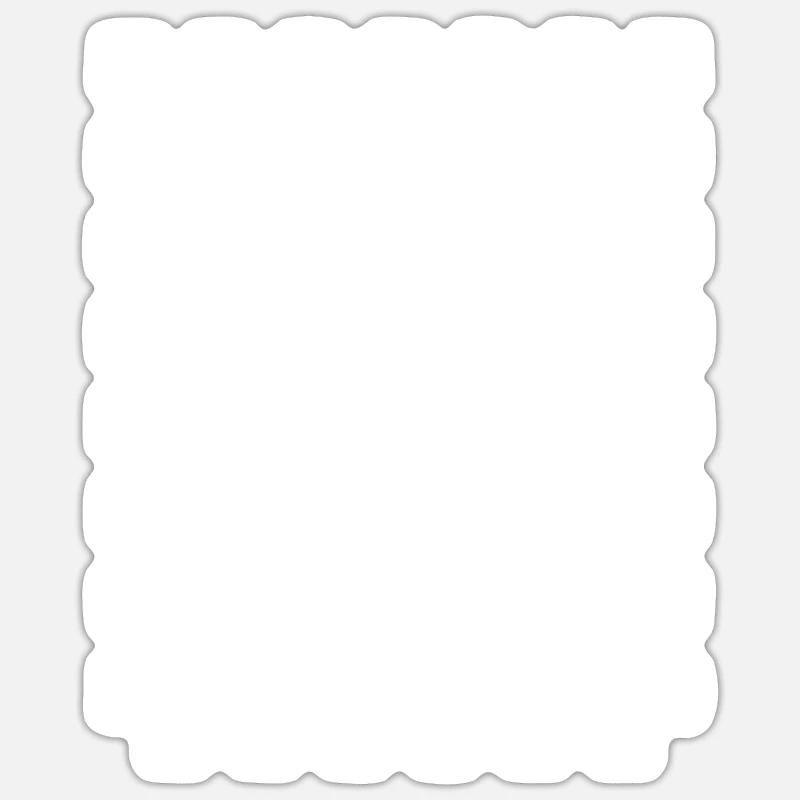 Checkerboard - Ska - Sticker size S (10 x 10 cm) - white matte