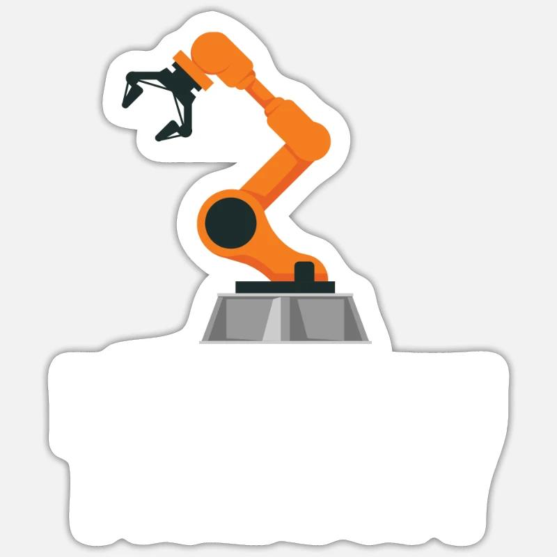 Computer Scientist Science - Sticker size S (10 x 10 cm) - white matte