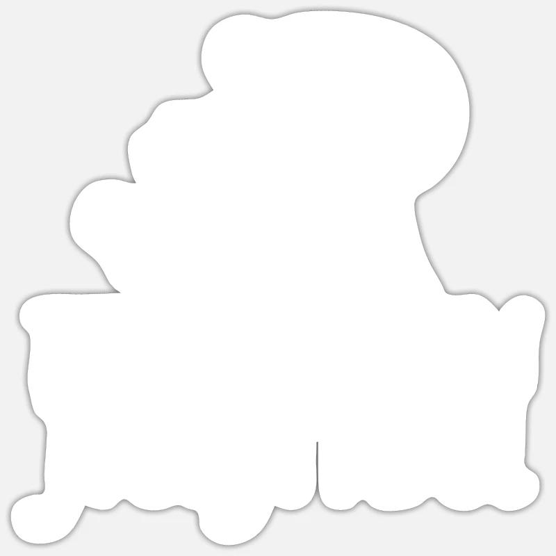 Sticker Größe S (10 x 10 cm) - 
