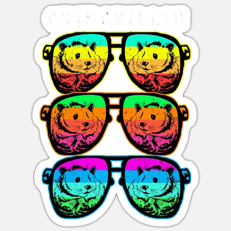 Sticker Größe S (10 x 10 cm) - 