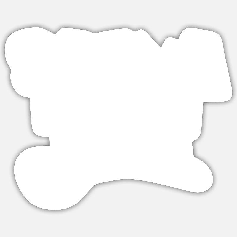 Sticker Größe S (10 x 10 cm) - 