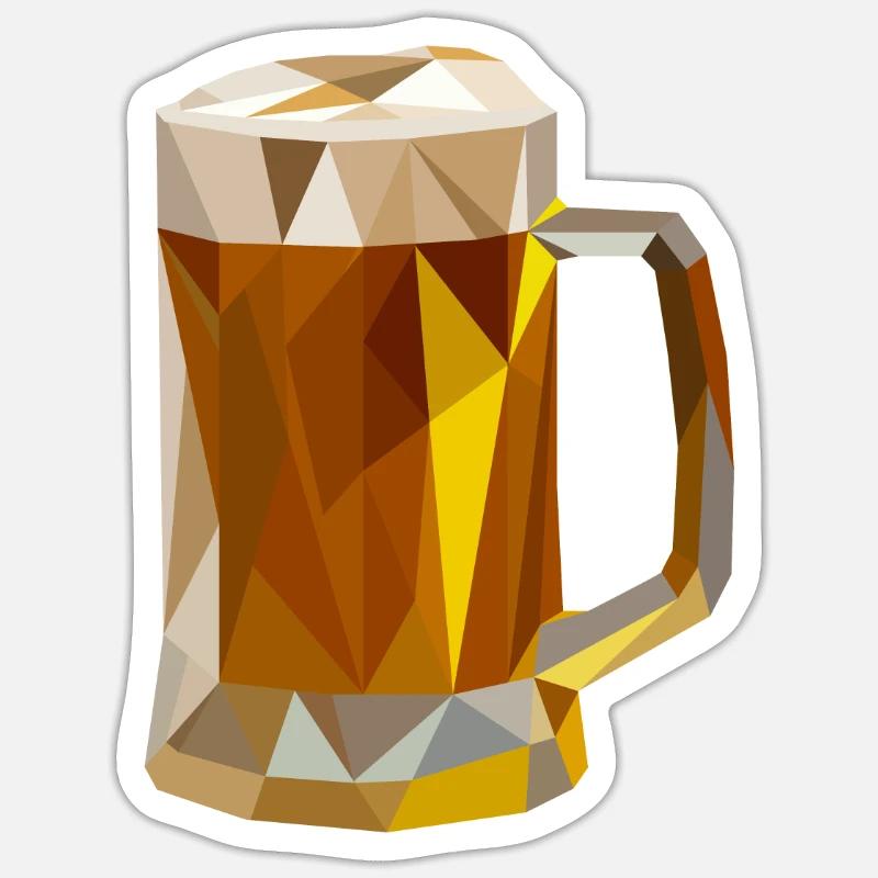 Bicchiere da birra Adesivo
