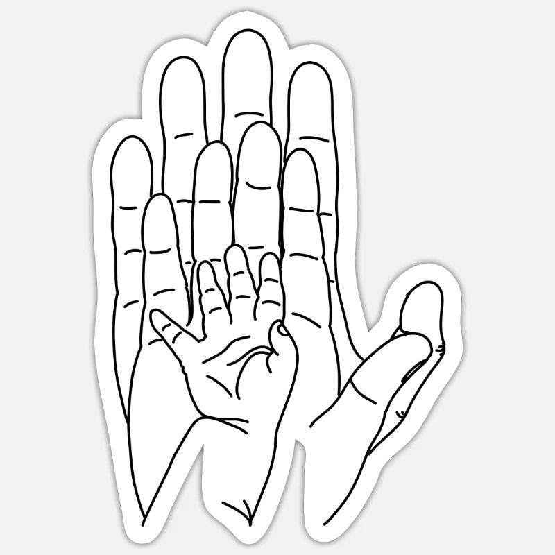 Sticker size S (10 x 10 cm) - 