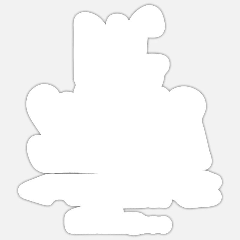 Geschenk für Mädchen, das große Schwester wird Sticker Größe S (10 x 10 cm)