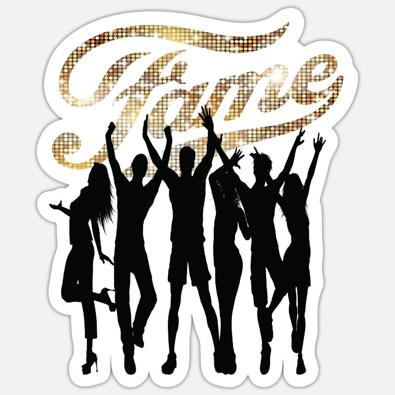 Sticker taille S (10 x 10 cm) - 