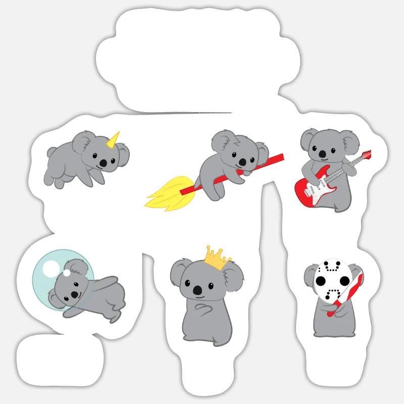 Koala - Koala Bear - Koala Bear - Be Different Sticker size S (10 x 10 cm)
