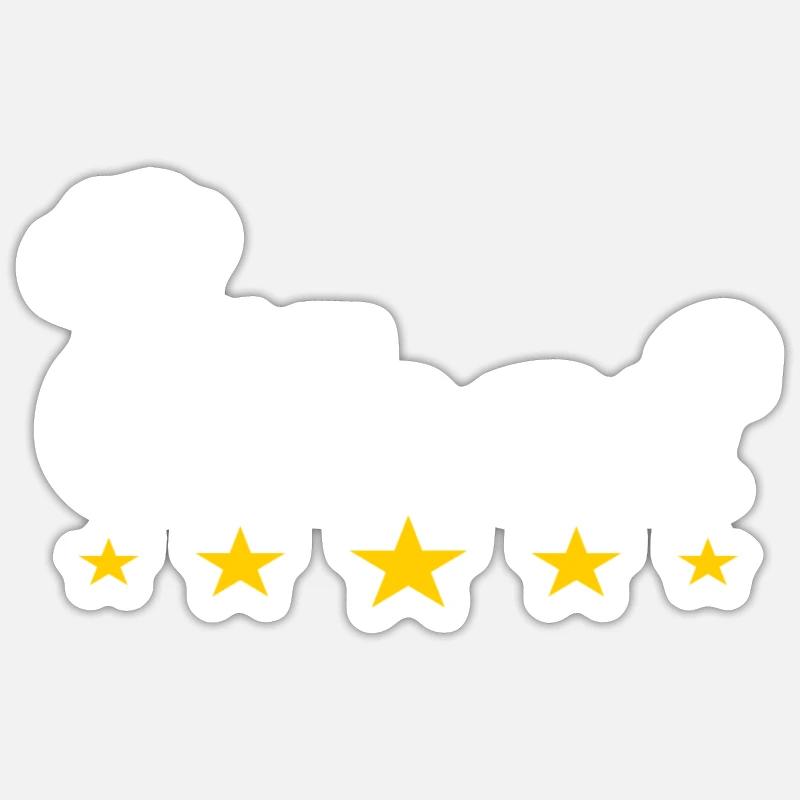 Chef - Sticker taille S (10 x 10 cm) - blanc mat