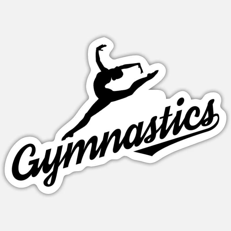 Floor exercises Sticker size S (10 x 10 cm)