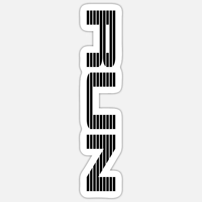 ... RUN - Sticker size S (10 x 10 cm) - white matte