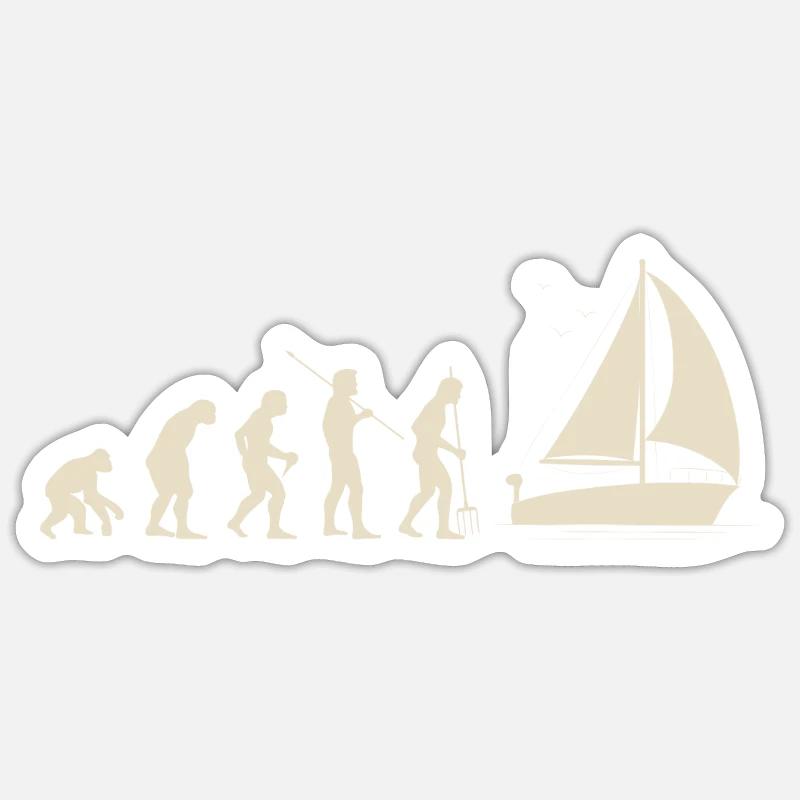 Evolution Voile Sticker taille S (10 x 10 cm)