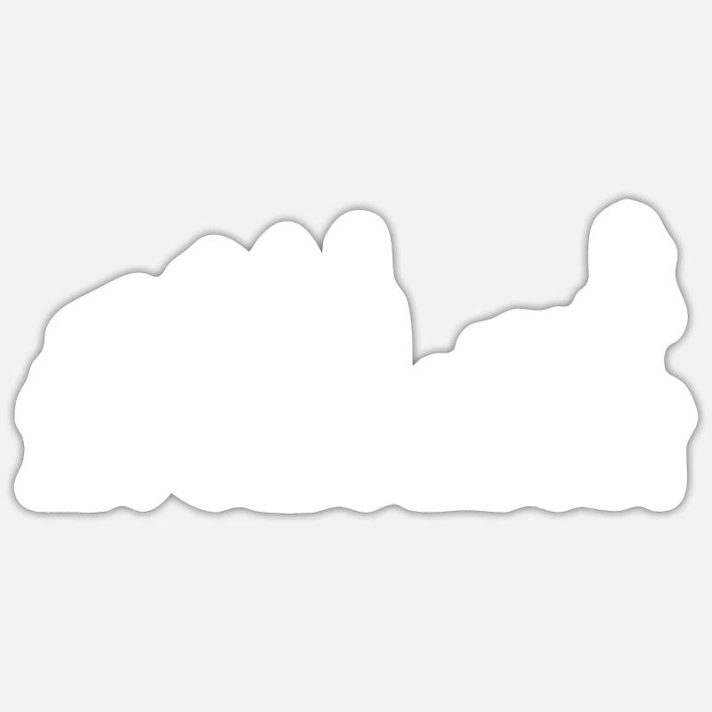 Slave Evolution Soumis BDSM Sale - Sticker taille S (10 x 10 cm) - blanc mat
