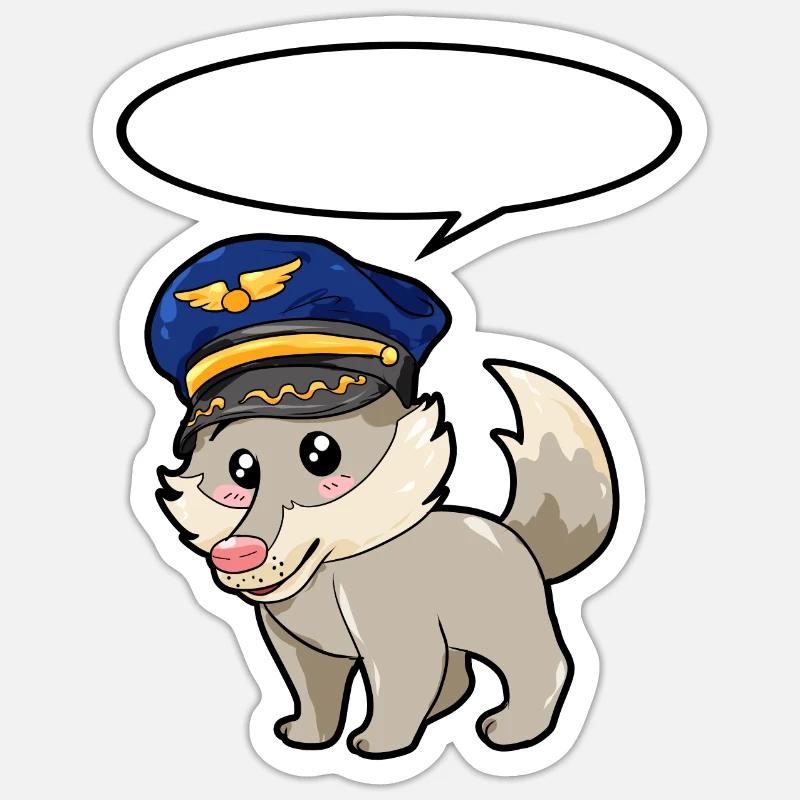 Sticker Größe S (10 x 10 cm) - 