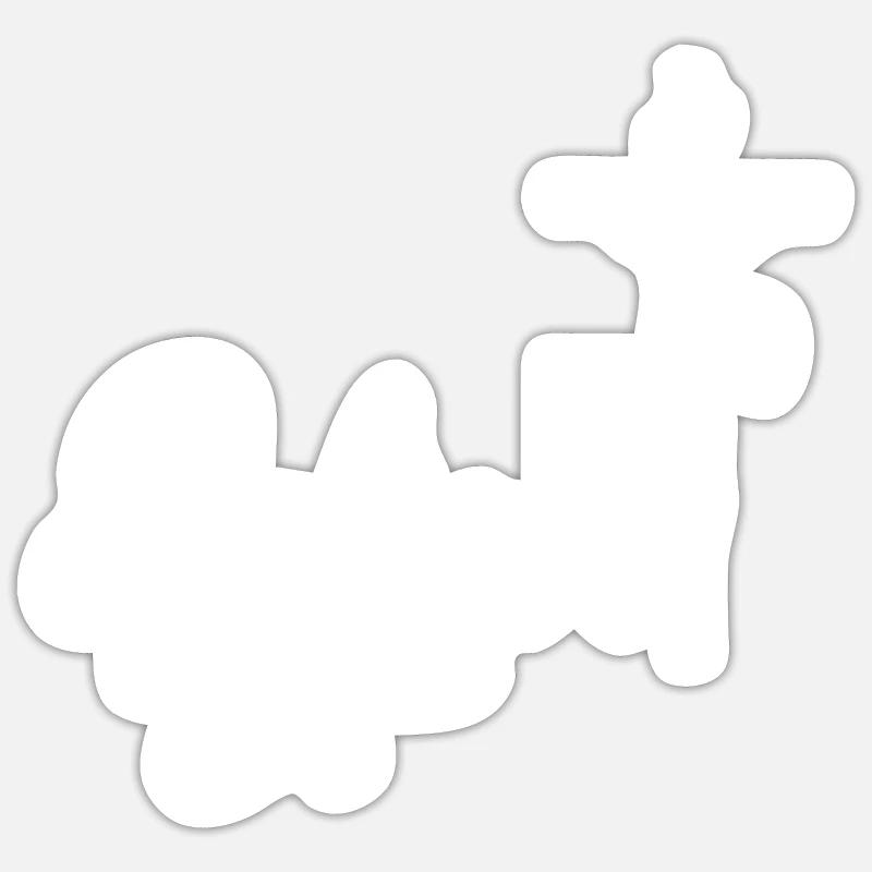 Sticker taille S (10 x 10 cm) - 