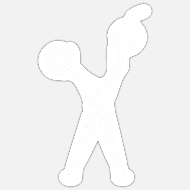 coiffeur Sticker taille S (10 x 10 cm)