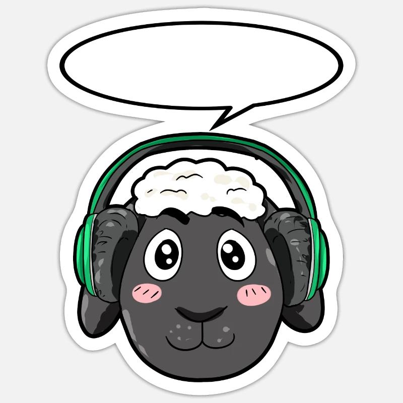 Sticker Größe S (10 x 10 cm) - 