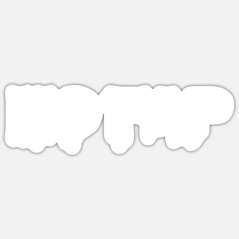 Sticker Größe S (10 x 10 cm) - 