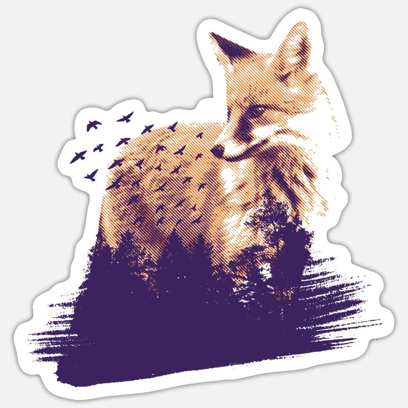 Sticker Größe S (10 x 10 cm) - 