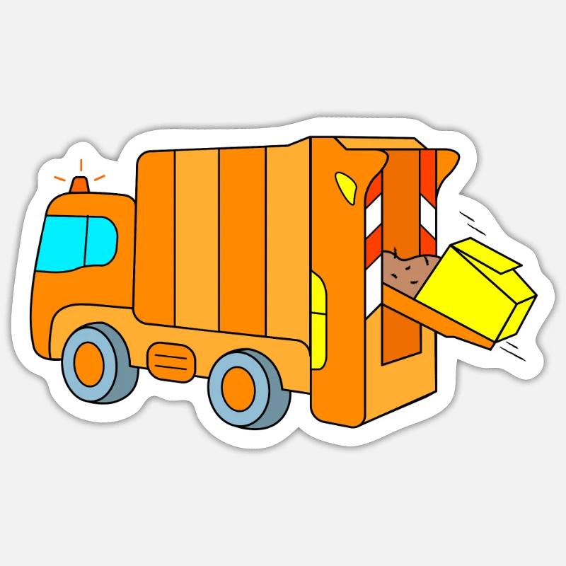 Garbage collection Sticker size S (10 x 10 cm)