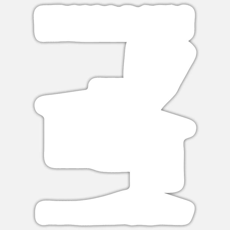 works no idea why Programmierer Computer Sticker Größe S (10 x 10 cm)