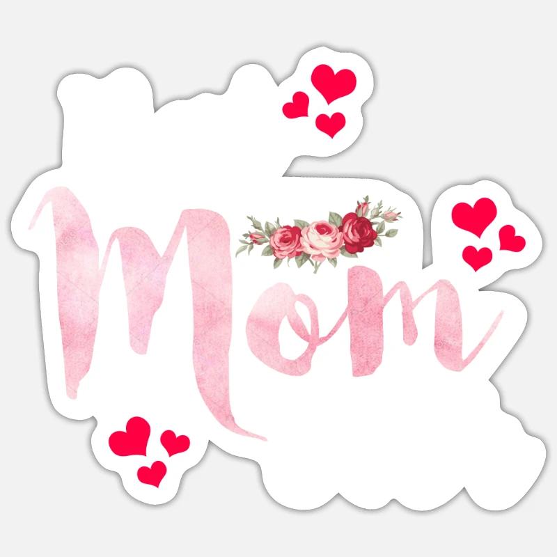 Muttertag Ever Sticker Größe S (10 x 10 cm)