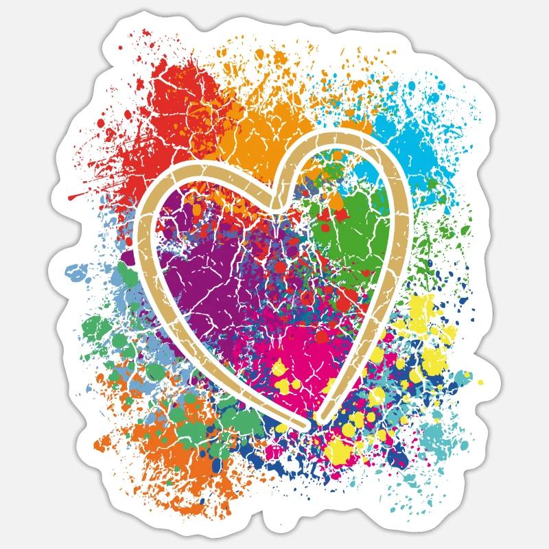 Sticker Größe S (10 x 10 cm) - 