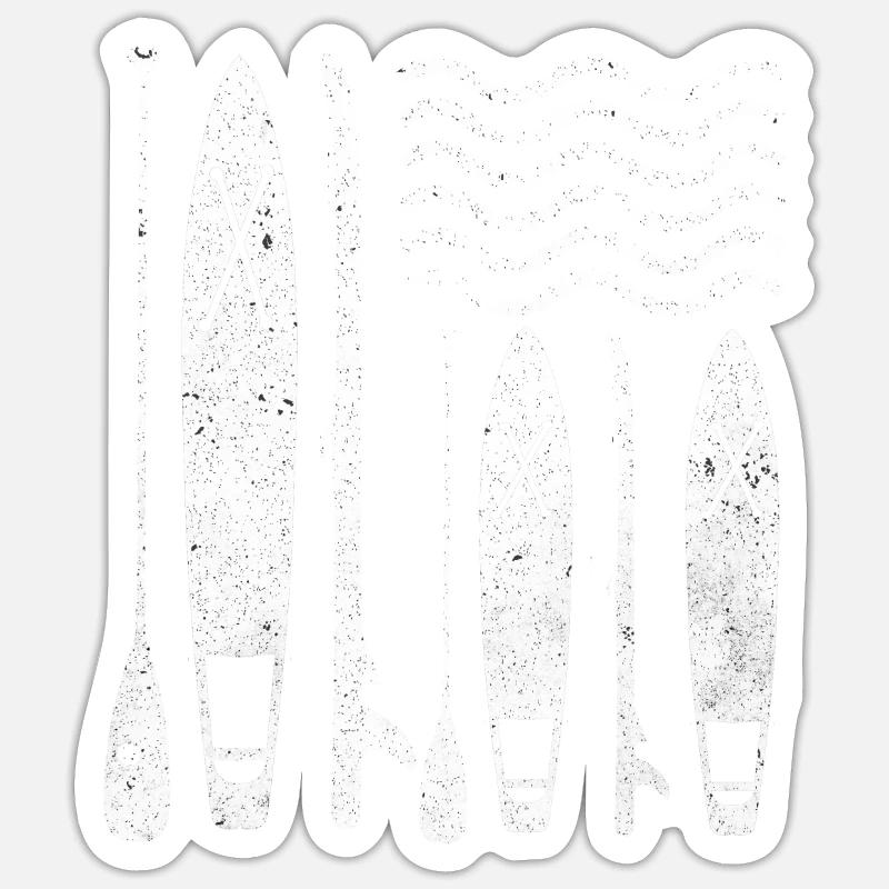 Stand Up Paddle Sticker size S (10 x 10 cm)