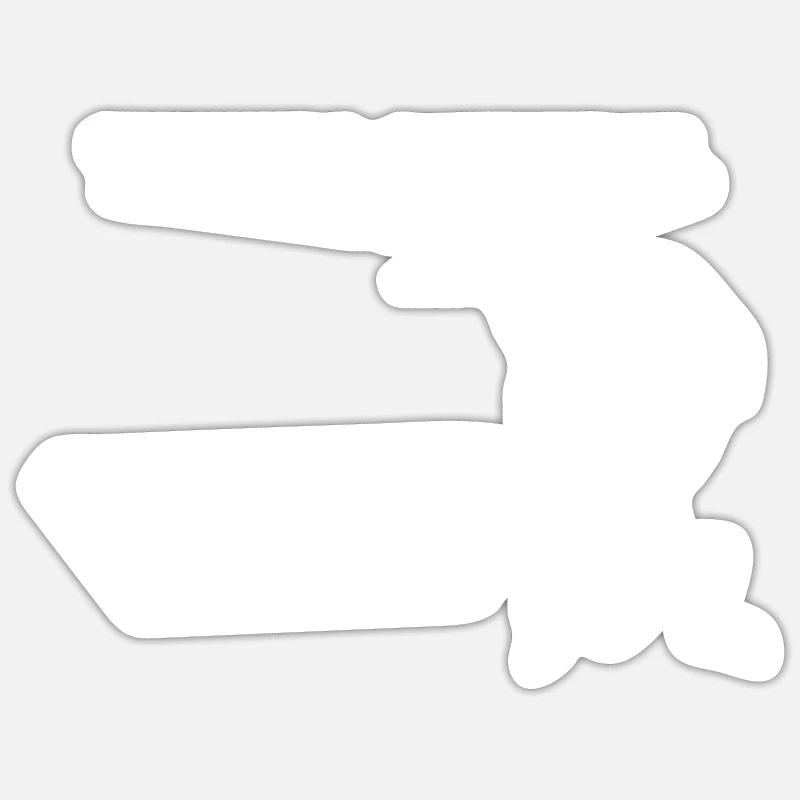 Sticker Größe S (10 x 10 cm) - 