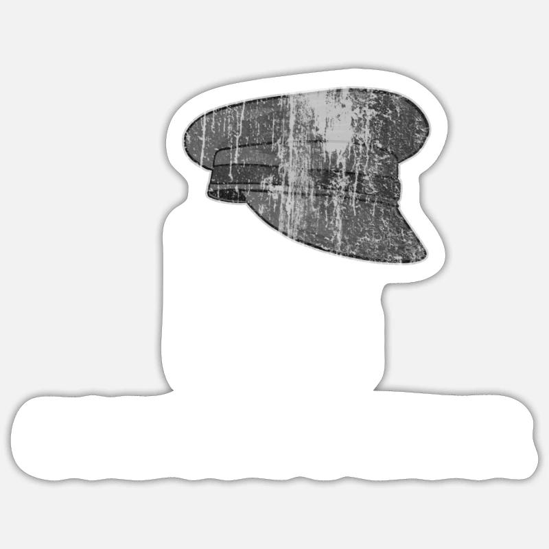 Chauffeur driver - Sticker size S (10 x 10 cm) - white matte