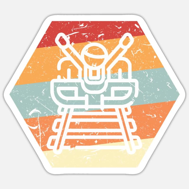 Achterbahn Freizeitpark Sticker Größe S (10 x 10 cm)