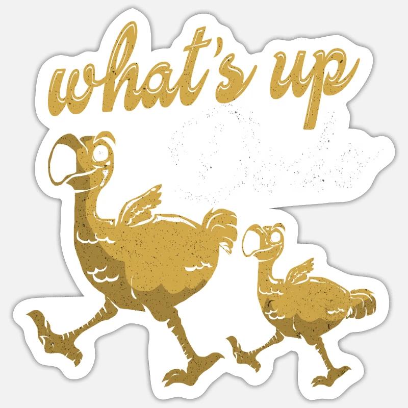 Dodo Sticker size S (10 x 10 cm)
