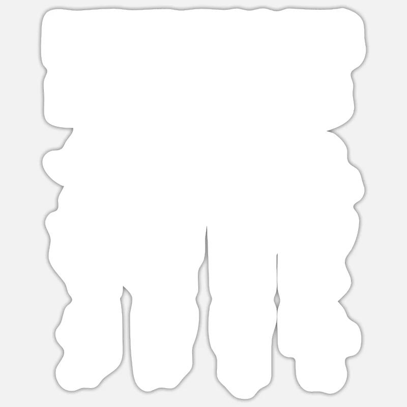 Techniciens cours de danse mathématicien cadeau Sticker taille S (10 x 10 cm)