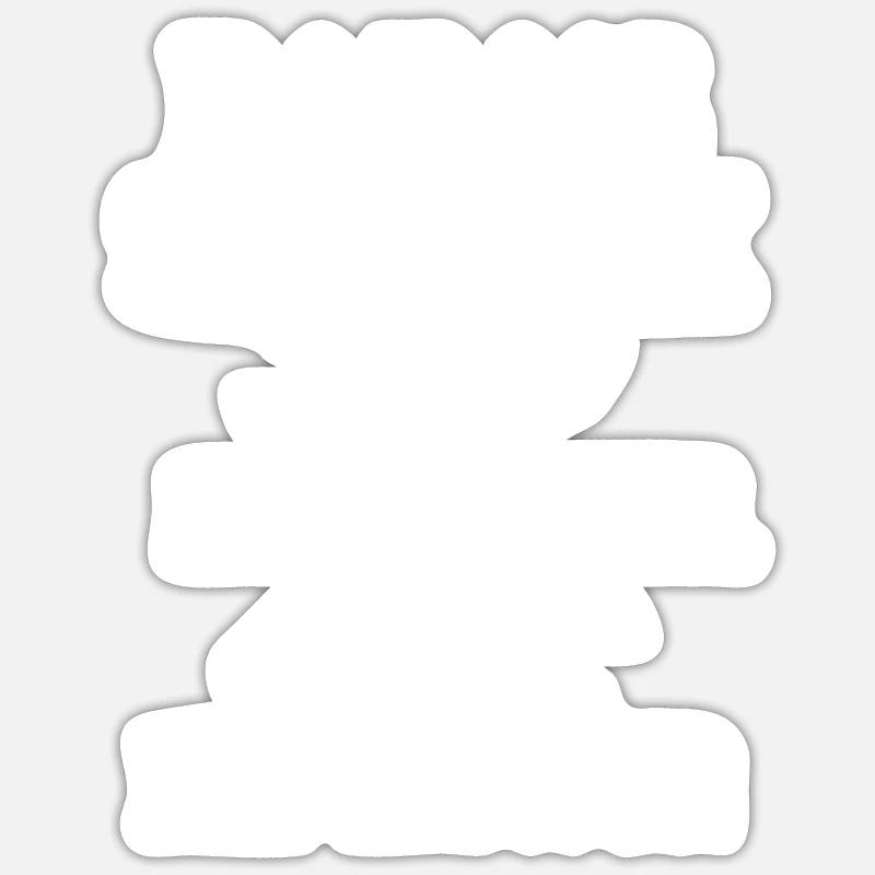 Service de papa 4 heures de réparation - Sticker taille S (10 x 10 cm) - blanc mat