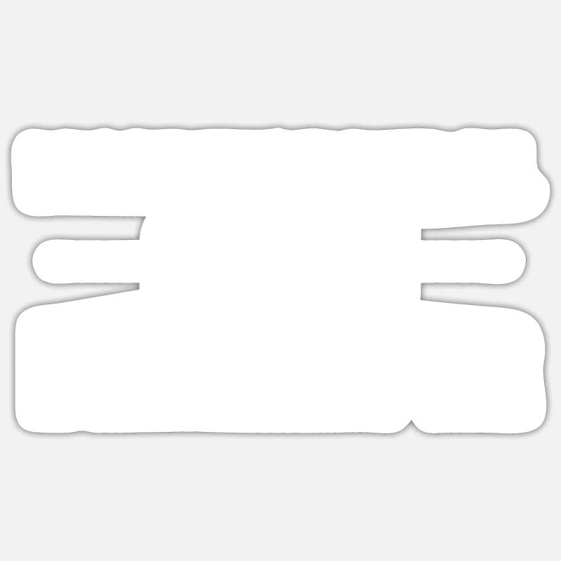 Bartender bartender spells gift - Sticker size S (10 x 10 cm) - white matte