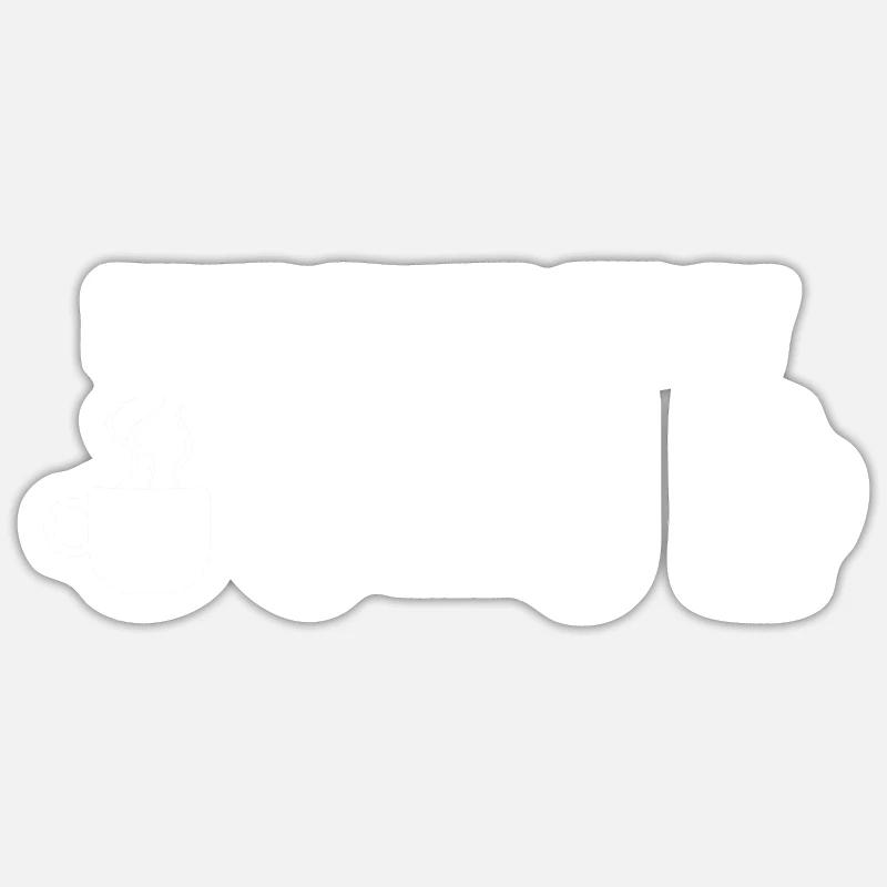 My Plan for today Biker tshirt Sticker taille S (10 x 10 cm)