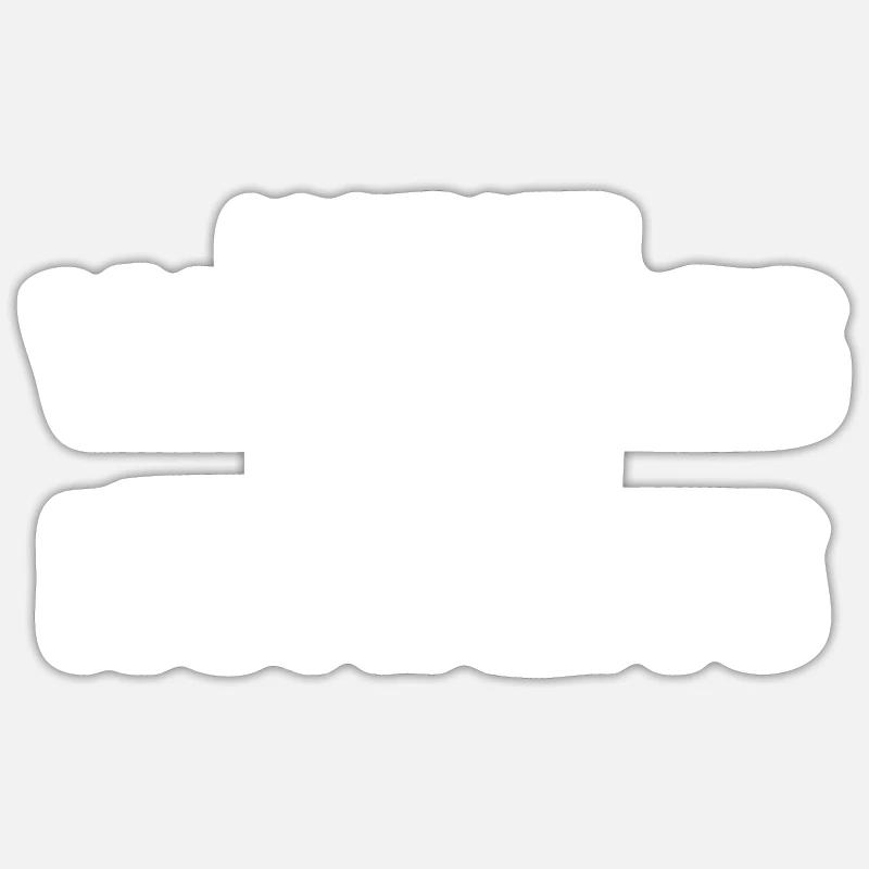 Course - Sticker taille S (10 x 10 cm) - blanc mat