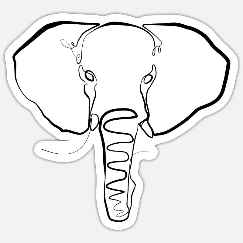Sticker taille S (10 x 10 cm) - 
